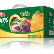 限华南！汇源 100%葡萄果汁200ml*12盒 礼盒装   19.9元