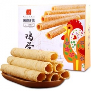 【京东超市】葡韵手信 澳门特色 原味鸡蛋卷240g *6件