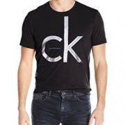 码全好价！Calvin Klein Jeans Foil 男士logo经典T恤