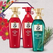 爱茉莉 Ryoe 吕  洗发水套装（红吕400ml*3瓶+绿吕400ml*2瓶 ）