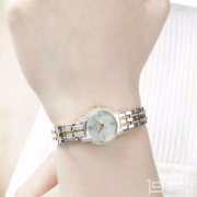 Citizen 西铁城 EX1244-51D 施华洛世奇珍珠贝母光动能女表 新低$94