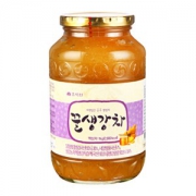 【京东超市】 京东海外直采 韩国进口 CHOLOCWON草绿园 蜂蜜生姜茶 1000g *5件+凑单品