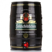 【买遍618】feldschloesschen 福德堡 黑啤酒 5L桶装*3件