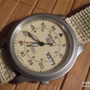 SEIKO 精工5号盾 大飞款 自动机械男表 $36