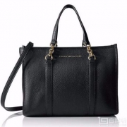 Tommy Hilfiger Emilia女士真皮手提斜跨包 2.2折$39.16