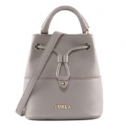 芙拉 FURLA 女士灰色抽绳式水桶包手提包单肩包 858158 B BHQ9 VT0 BROOKLYN
