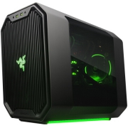 安钛克（Antec） Cube-Razer 雷蛇版 黑色 ITX水冷机箱  （雷蛇定制/3mm铝材/支持240水冷/支持长显卡）