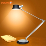 欧司朗（OSRAM） 柏林系列复古双臂台灯 33w卤素光源 庄重大气
