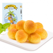 限地区：良品铺子 椰丝球面包 早餐糕点点心 300g