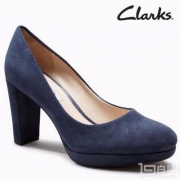 Clarks 其乐 女士真皮粗跟单鞋 国内￥839 Prime会员免费直邮