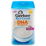 美国 嘉宝 婴幼儿1段辅食 DHA米粉 227g