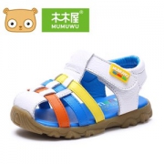 木木屋 儿童夏季包头凉鞋