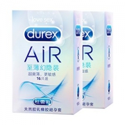Durex 杜蕾斯 AIR至薄幻隐装 16只装*2件
