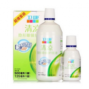 卫康 清凉型隐形眼镜护理液 500ml+125ml