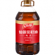限西南：仙餐牌 非转基因纯正菜籽油 5L