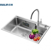 欧琳 6801 304加厚不锈钢水槽(搭配CFX001不锈钢龙头)