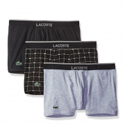 法国鳄鱼（Lacoste）  男士弹性平角内裤 3条装