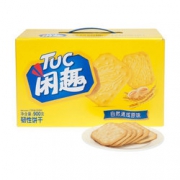 限地区！Tuc 闲趣 自然清咸原味 饼干 900g  11.95元（23.9元，2件5折）