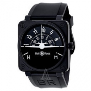 BELL & ROSS 柏莱士 AVIATION系列 BR01-TURN-COORDINATO 男士限量版机械腕表