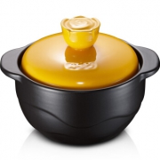 爱仕达 砂锅2.5L耐高温陶瓷煲石锅 RXC25B1WG+凑单品