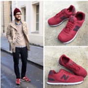 New Balance新百伦 574系列男士复古运动鞋ML574MDA