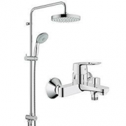 GROHE 高仪 126216 新天瀑淋浴系统+浴缸龙头套装