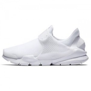 限尺码：耐克NIKE 女子休闲鞋 SOCK DART BR 袜子鞋 运动鞋 896446-100白色