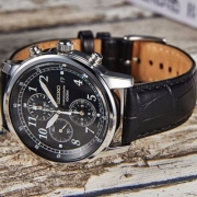 SEIKO 精工 SNDC33J1 三眼计时石英男表