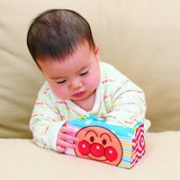 BabyLabo 面包超人仿真布抽纸纸巾盒玩具适合6个月以上