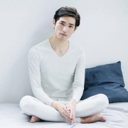 网易严选 1051011 男士羊毛内衣套装