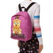 Moschino 莫斯奇诺 Quilted Bear 珠宝熊图案双肩包 三色可选