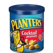 美国进口！PLANTERS绅士经典盐焗鸡尾花生184g  9.8元（25元，49元5件）