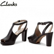 Clarks 其乐 Kendra Charm 女士真皮高跟鱼嘴鞋 Prime会员免费直邮含税