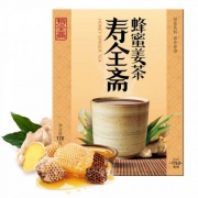 寿全斋 蜂蜜姜茶 速溶姜母茶老姜汤 10支装 120g*5件