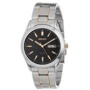 精工（SEIKO） SNE047太阳能腕表 终身不换电池
