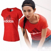 2017夏季新款，ADIDAS 阿迪达斯 女士训练系列短袖T恤 2色