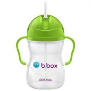 b.box 婴幼儿重力球吸管杯 240ml 湖蓝色 *2件