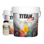 TITAN 堤丹 内墙乳胶漆套装（4L面漆*2桶+1L超浓缩底漆*1桶）白色    679.15元包邮（下单立减）