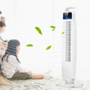美的（Midea） FZ10-15BW  无叶静音塔扇 3档风量 超大出风口设计