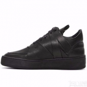 欧洲手工制造 ， Filling Pieces Black Augusta 男士真皮休闲鞋 3.9折 $113