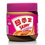 SKIPPY 四季宝 草莓彩条花生酱 350g *5件