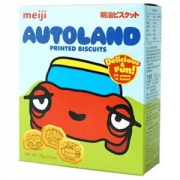 新加坡进口 明治 meiji 电动乐园饼干 70g*10件