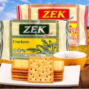 马来西亚进口，ZEK 黄油原味苏打饼干280g*2袋