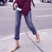 国内￥1190，17年新款 Sam Edelman 女士小羊皮绑带平底鞋 Prime会员免费直邮
