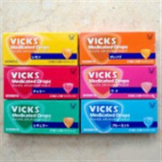 大正制药 VICKS 喉糖 消除咽喉肿痛 口腔消毒杀菌 5种口味