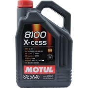摩特（MOTUL） 8100 X-cess 5W40 全合成润滑油 5L  100%酯类全合成