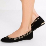 MICHAEL Michael Kors Alexis女士真皮平底鞋  $49.99