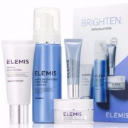 价值£102，Elemis 艾丽美 全线75折 美白亮肌护肤4件套装（美白洁面乳185ml+美白精华液10ml+木瓜酵素面膜50ml+细胞再生胶囊14粒） £31.88