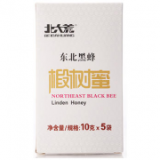 北大荒 东北黑蜂 椴树纯蜂蜜50g 便携装