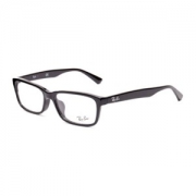 RayBan 雷朋 眼镜框男女板材黑色方框近视眼镜架光学镜架RX5296D 2000 55mm